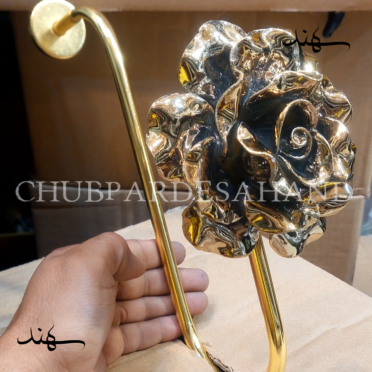 گل میخ عصایی طلایی